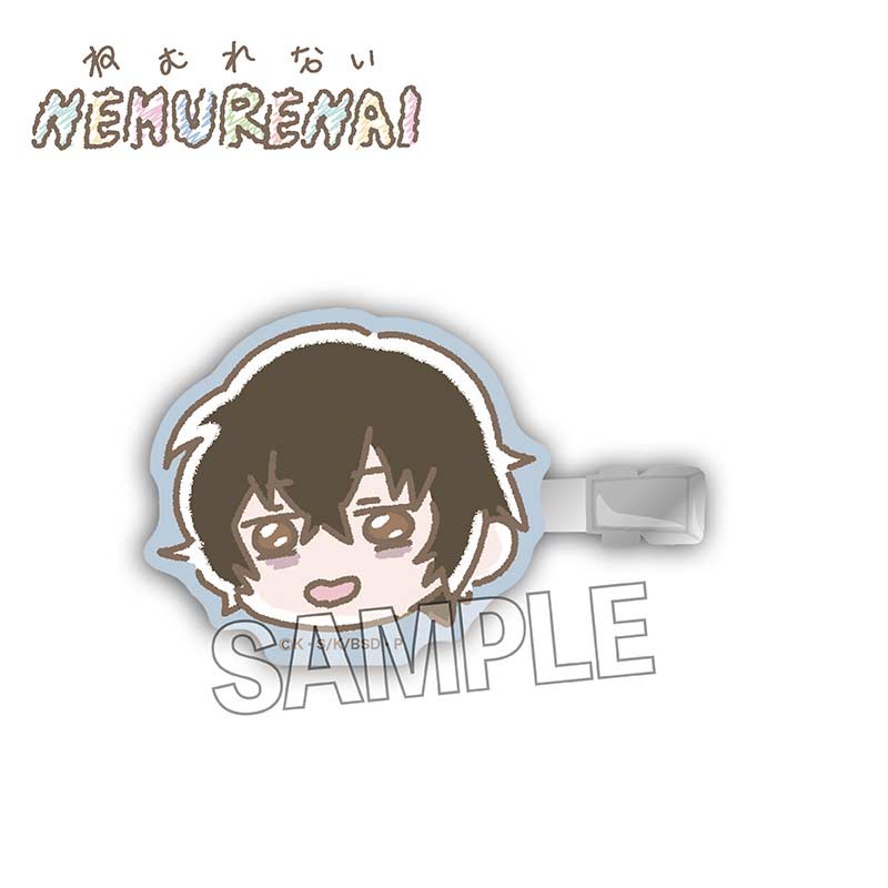 (PO) Bungo Stray Dogs NEMURENAI Hair Clip Dazai Osamu Image_1
