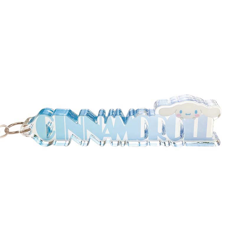 (PO) Sanrio Characters Acrylic Name Block Key Chain Cinnamoroll Image_1