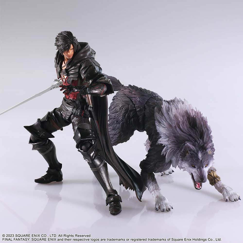(PO) Final Fantasy XVI Bring Arts - Clive Rosfield & Torgal Image_1