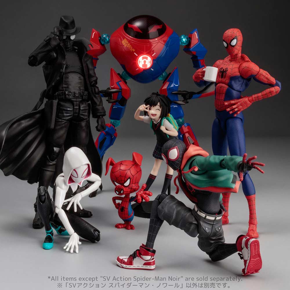 (PO) Spider-Man: Into the Spider-Verse - SV Action Spider-Man Noir Image_14