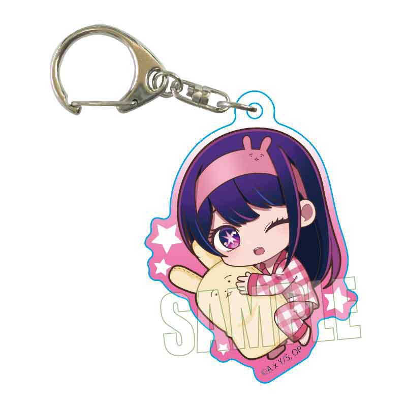 (PO) GyuGyutto Acrylic Key Chain Oshi no Ko - Ai Oyasumi Ver. Image_1