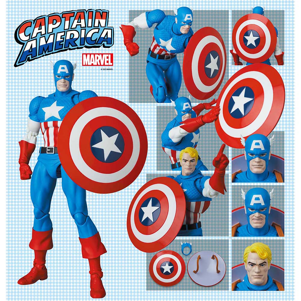 (PO) MAFEX Captain America (COMIC Ver.) Image_1