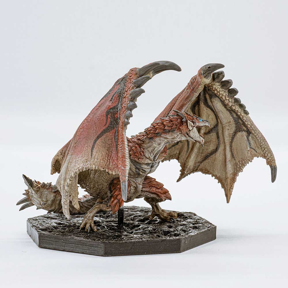 (PO) Capcom Figure Builder Cube Monster Hunter Fire Wyvern Rathalos Image_3
