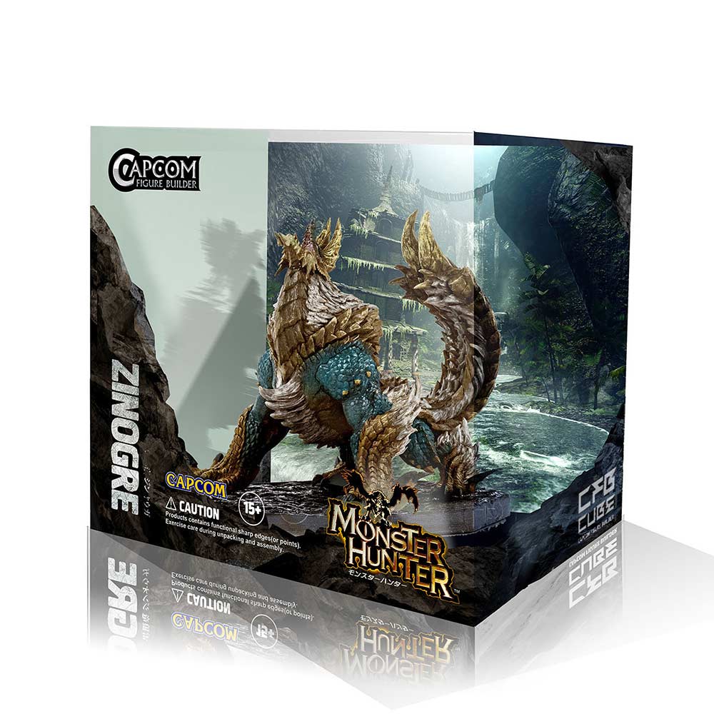 (PO) Capcom Figure Builder Cube Monster Hunter Thunder Wolf Wyvern Zinogre Image_23