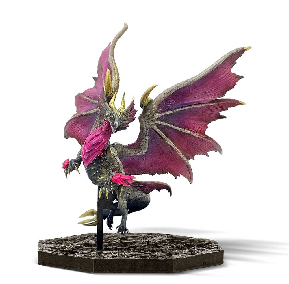 (PO) Capcom Figure Builder Cube Monster Hunter Silver Duke Dragon Malzeno Image_1