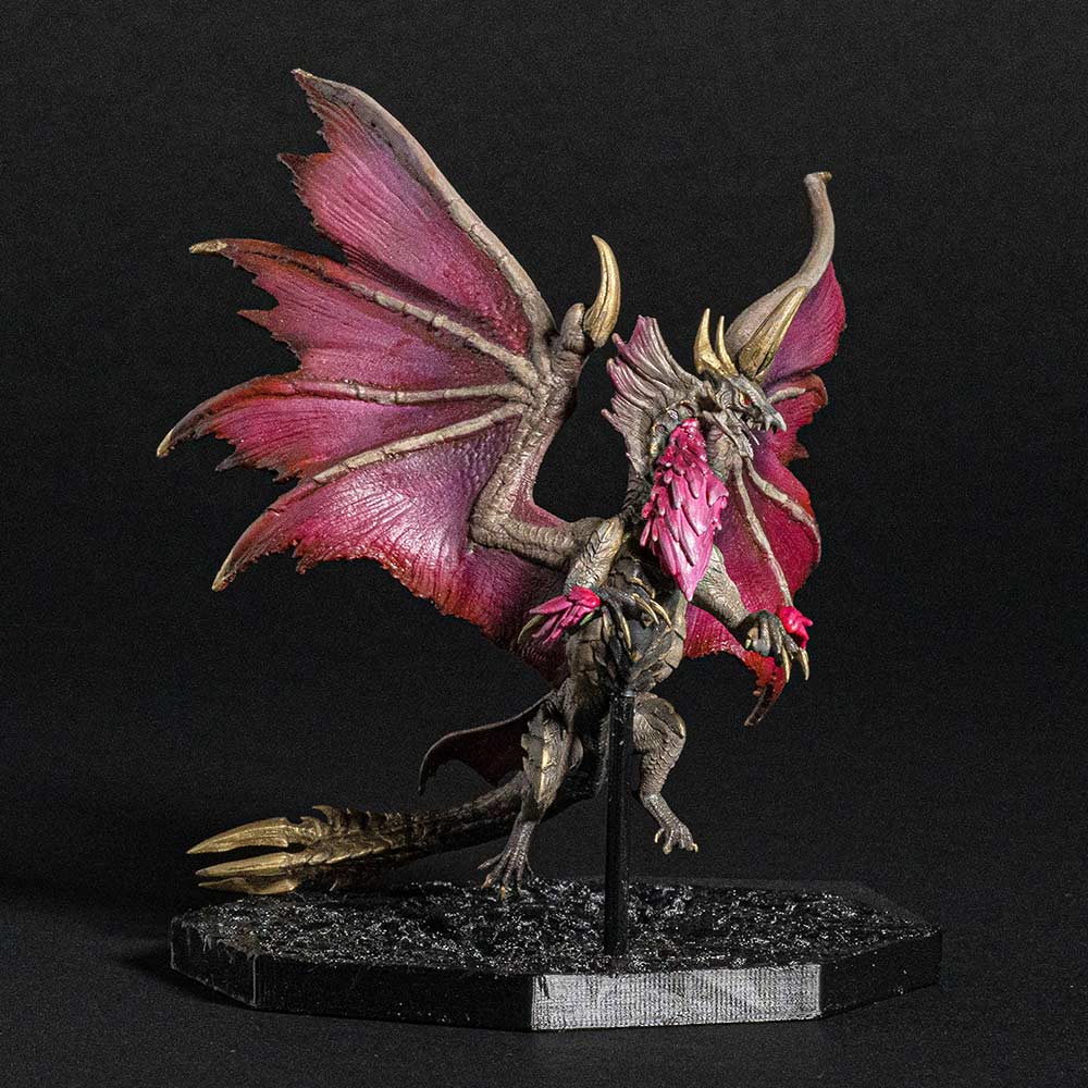(PO) Capcom Figure Builder Cube Monster Hunter Silver Duke Dragon Malzeno Image_9