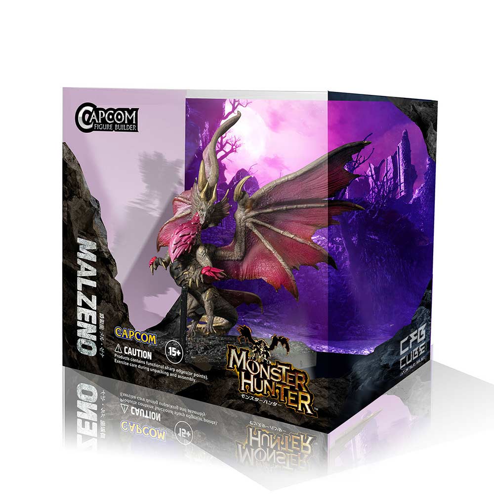 (PO) Capcom Figure Builder Cube Monster Hunter Silver Duke Dragon Malzeno Image_23