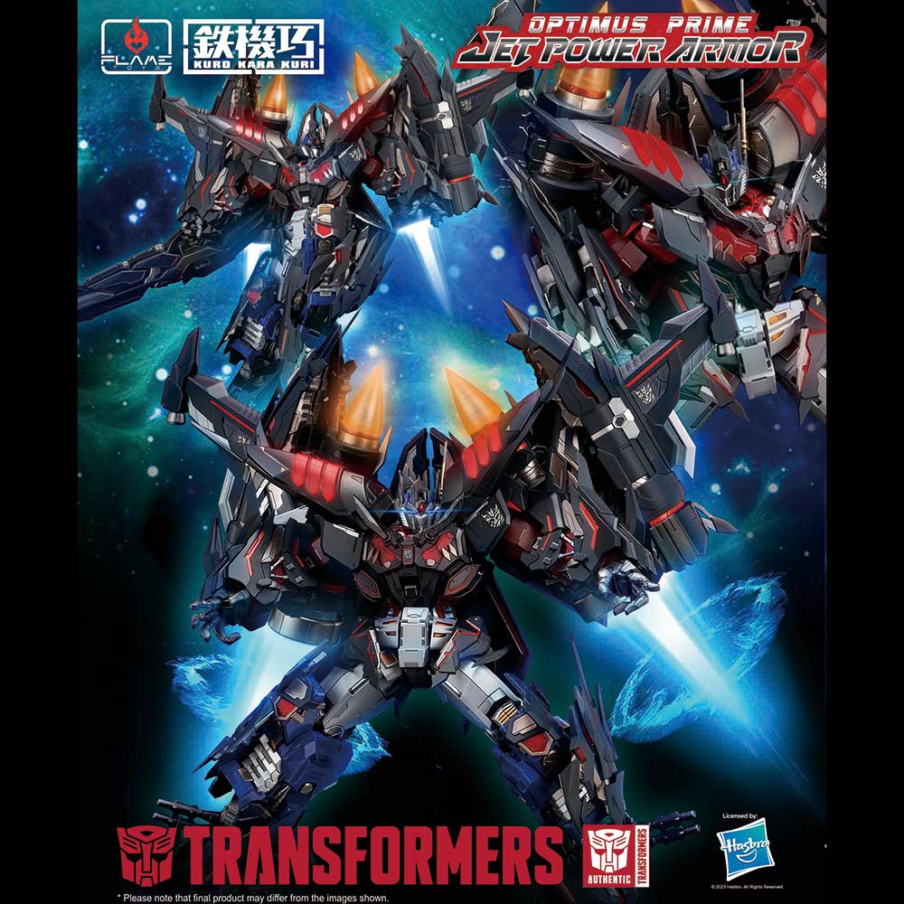 (PO) Kuro Kara Kuri #04 Transformers - Optimus Prime Jet Power Armor Image_1