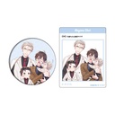 (PO) Can Badge & Acrylic Card Set Adumi Nagano Works 01 Waru / Yankee Gap Moe Megane BL Fair (Original Illustration) Image_1
