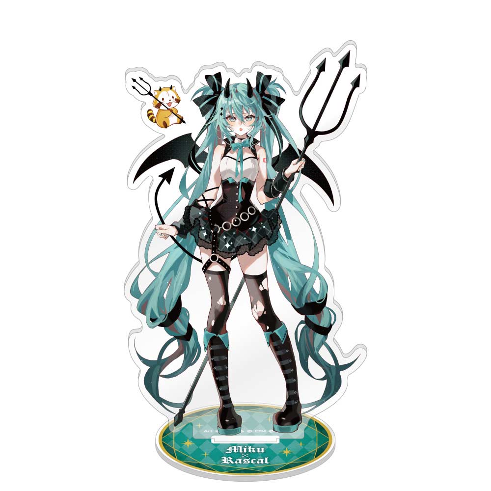 (PO) Hatsune Miku x Rascal the Raccoon 2023 Acrylic Stand Hatsune Miku Image_1