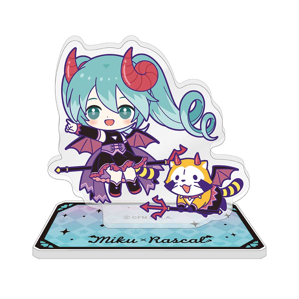 (PO) Hatsune Miku x Rascal the Raccoon 2023 Acrylic Stand Collection [BOX] Image_2