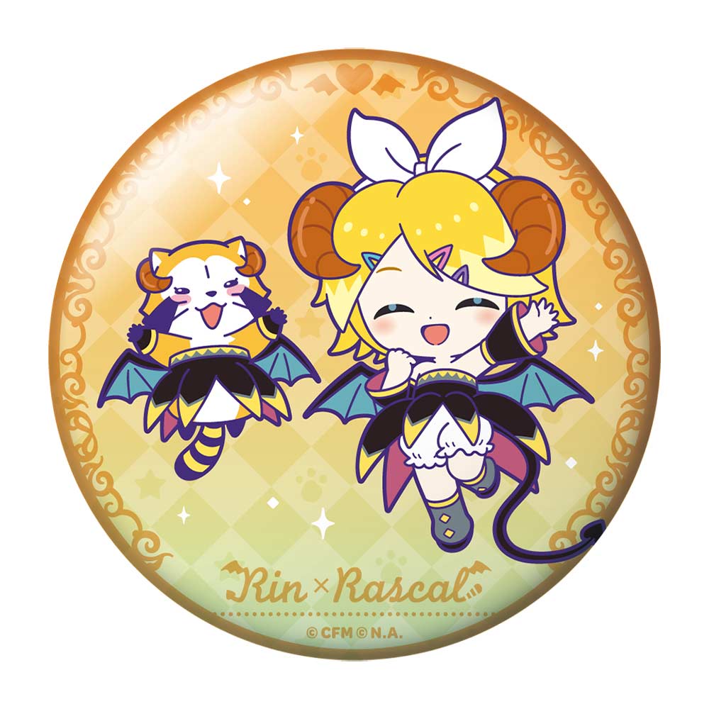 (PO) Hatsune Miku x Rascal the Raccoon 2023 Large Can Badge Collection [BOX] Image_9