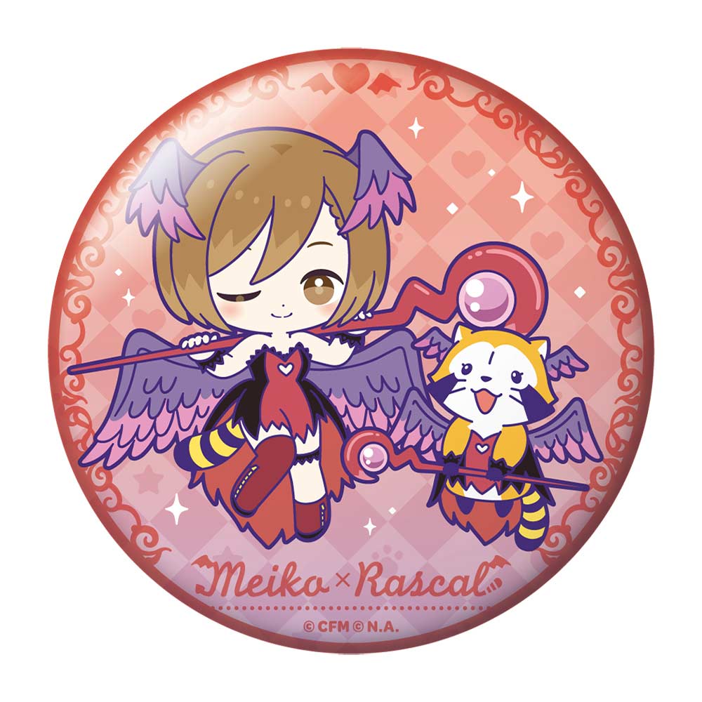 (PO) Hatsune Miku x Rascal the Raccoon 2023 Large Can Badge Collection [BOX] Image_12