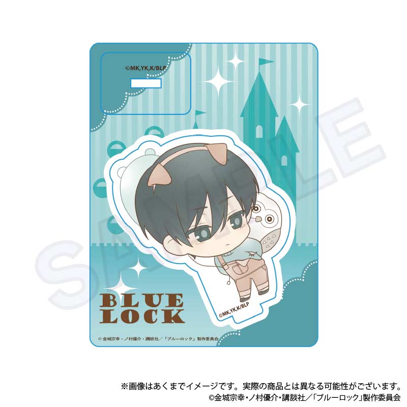 (PO) Blue Lock Mini Character Acrylic Mascot Itoshi Rin Image_1