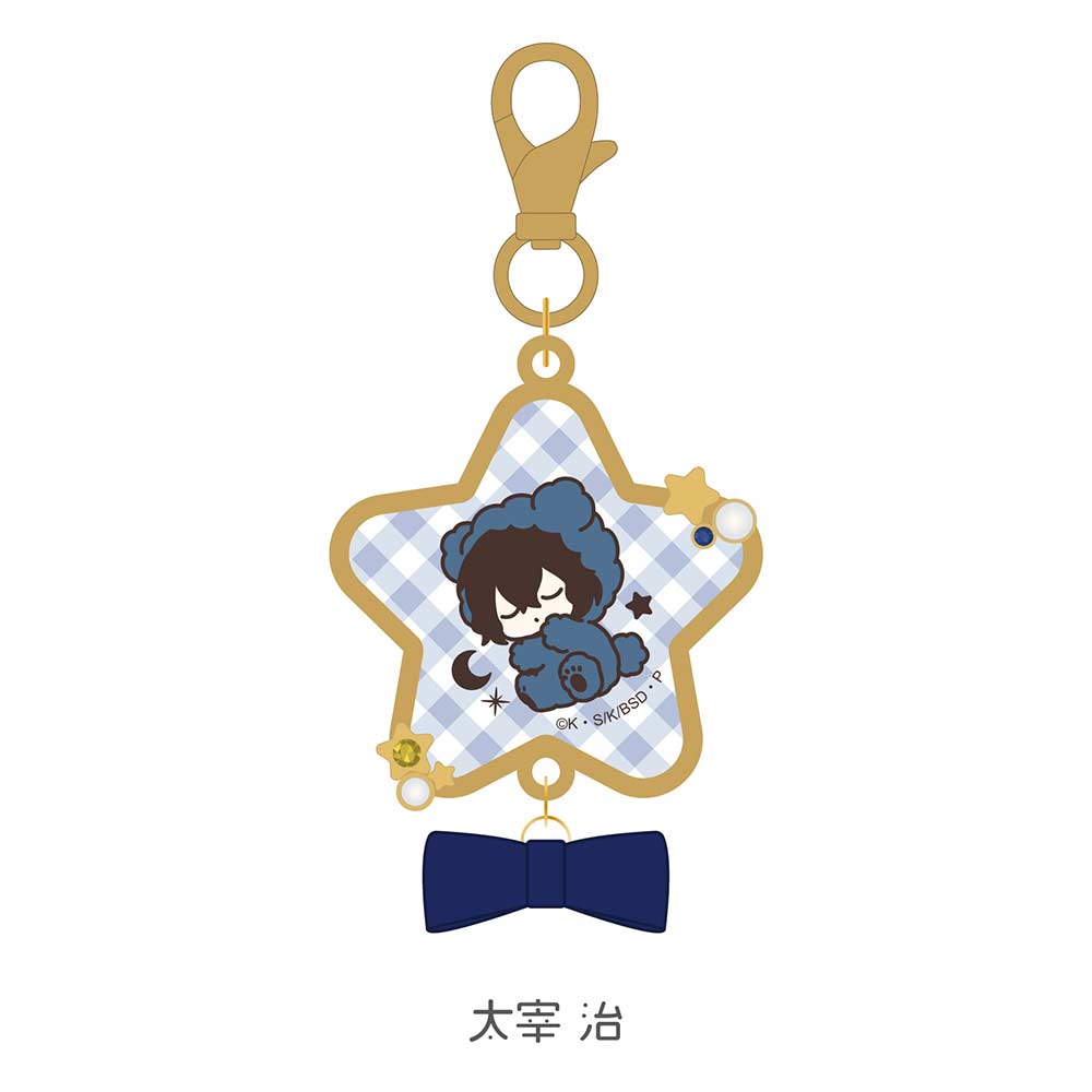 (PO) Bungo Stray Dogs Acrylic Metal Charm Dazai Osamu Image_1