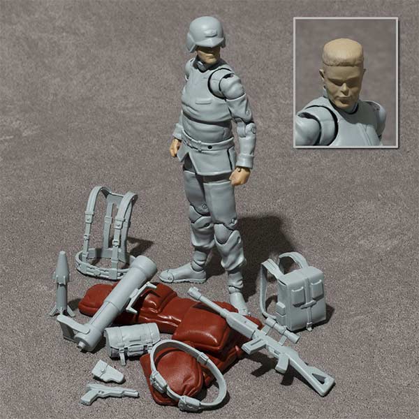 (PO) G.M.G. PROFESSIONAL: Mobile Suit Gundam - Earth Federation Army Soldier 02 Image_3