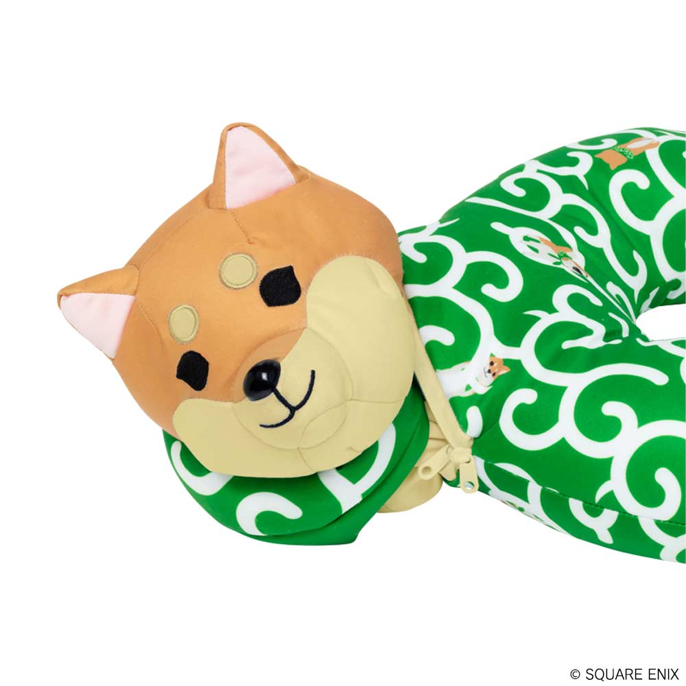 (PO) Final Fantasy XIV Plush Neck Pillow Mameshiba Image_3