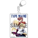 (PO) TYPE-MOON Ace Cover Illustration Acrylic Key Chain Shiki & Arcueid & Saber Image_1