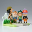 (PO) One Piece World Collectable Figure Log Stories - Usopp (Usopp Pirates w/Ninjin, Piiman and Tamanegi) Image_4