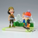 (PO) One Piece World Collectable Figure Log Stories - Usopp (Usopp Pirates w/Ninjin, Piiman and Tamanegi) Image_5