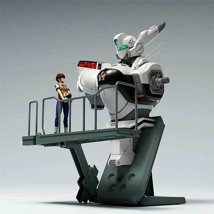 (PO) Mobile Police PATLABOR PLAMAX MF-75 minimum factory Machine Bust Collection Izumi Noa with Alphonse Image_2