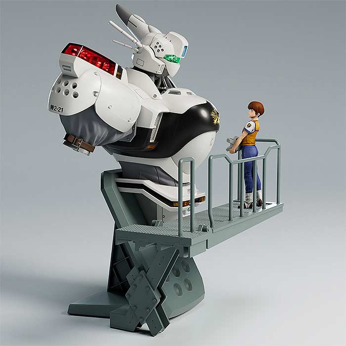 (PO) Mobile Police PATLABOR PLAMAX MF-75 minimum factory Machine Bust Collection Izumi Noa with Alphonse Image_4