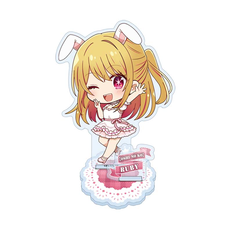(PO) Oshi no Ko Puchichoko Acrylic Stand Ruby White Dress Image_1