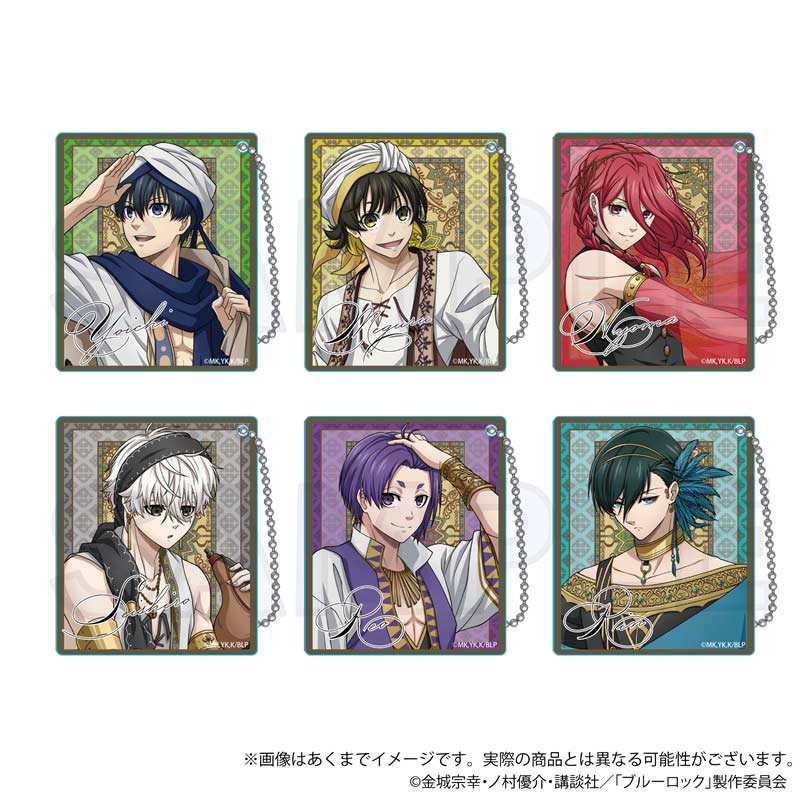 (PO) Blue Lock Trading Acrylic Key Chain Arabian Ver. [BOX] Image_1