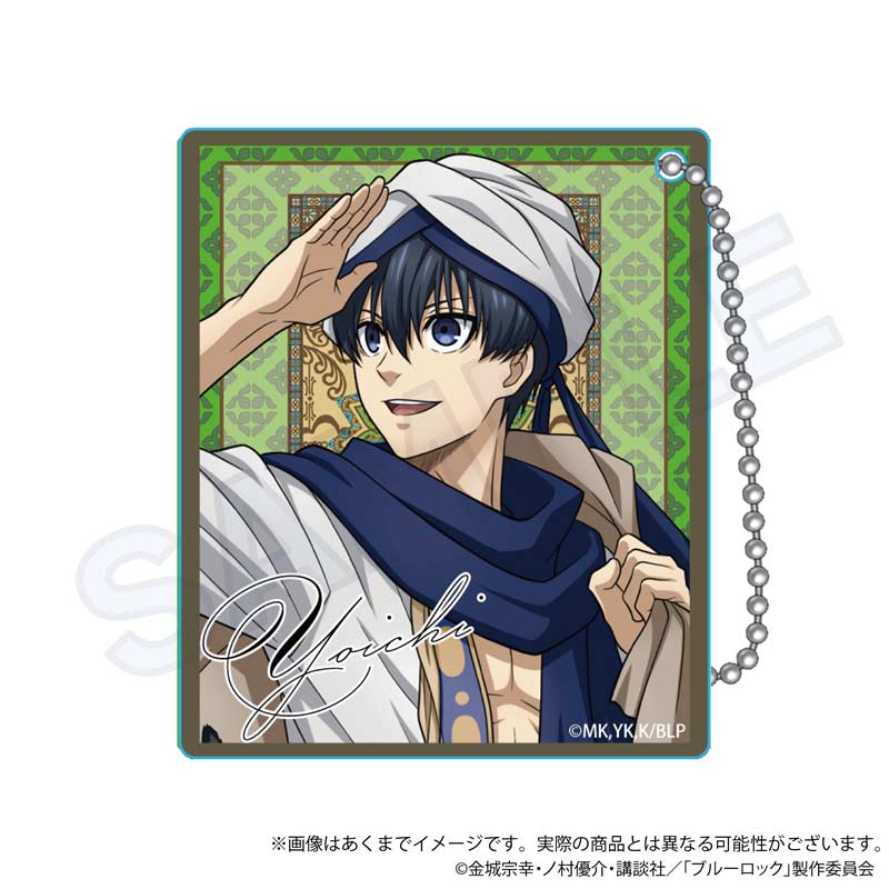 (PO) Blue Lock Trading Acrylic Key Chain Arabian Ver. [BOX] Image_2