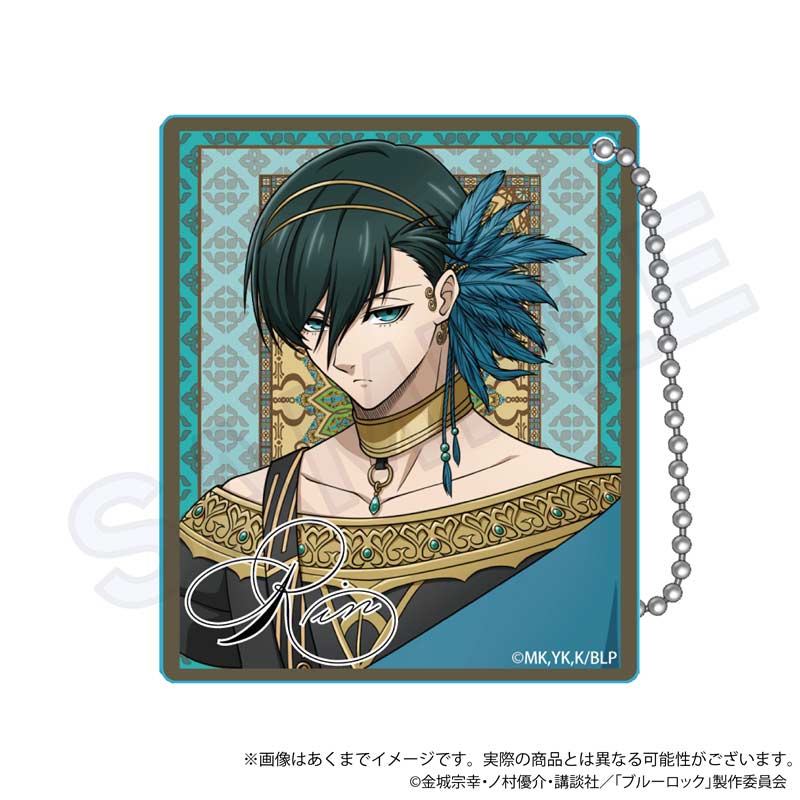 (PO) Blue Lock Trading Acrylic Key Chain Arabian Ver. [BOX] Image_7