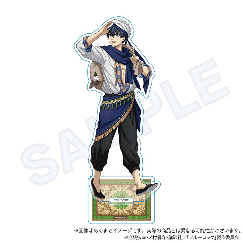 (PO) Blue Lock Acrylic Stand Arabian Ver. Isagi Yoichi Image_1