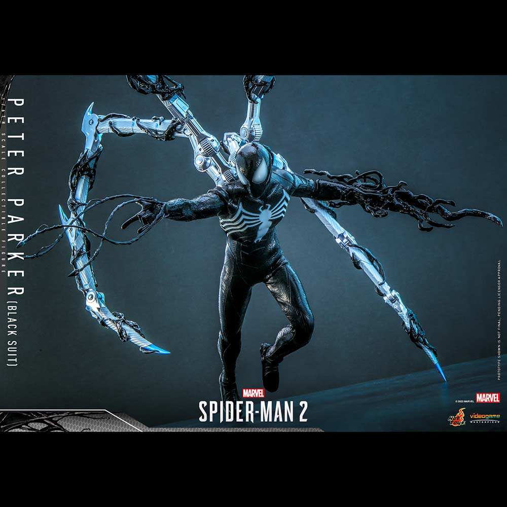 (PO) Videogame Masterpiece VGM56 - Marvel's Spider-Man 2 - Peter Parker (Black Suit) Image_3