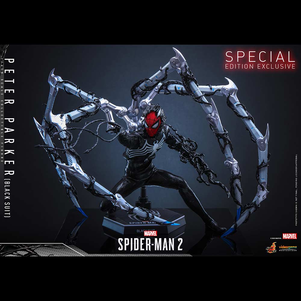 (PO) Videogame Masterpiece VGM56 - Marvel's Spider-Man 2 - Peter Parker (Black Suit) Image_5