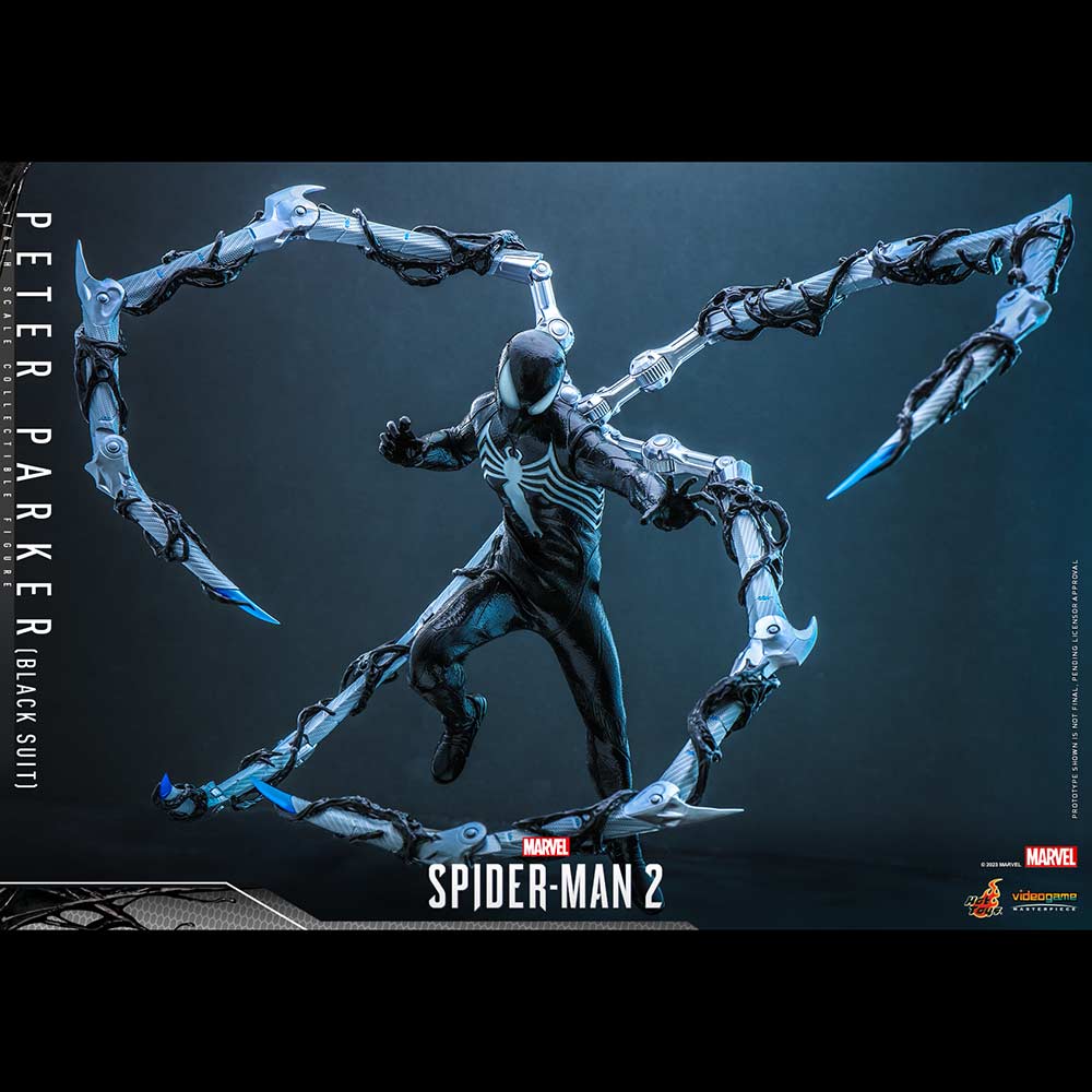 (PO) Videogame Masterpiece VGM56 - Marvel's Spider-Man 2 - Peter Parker (Black Suit) Image_7