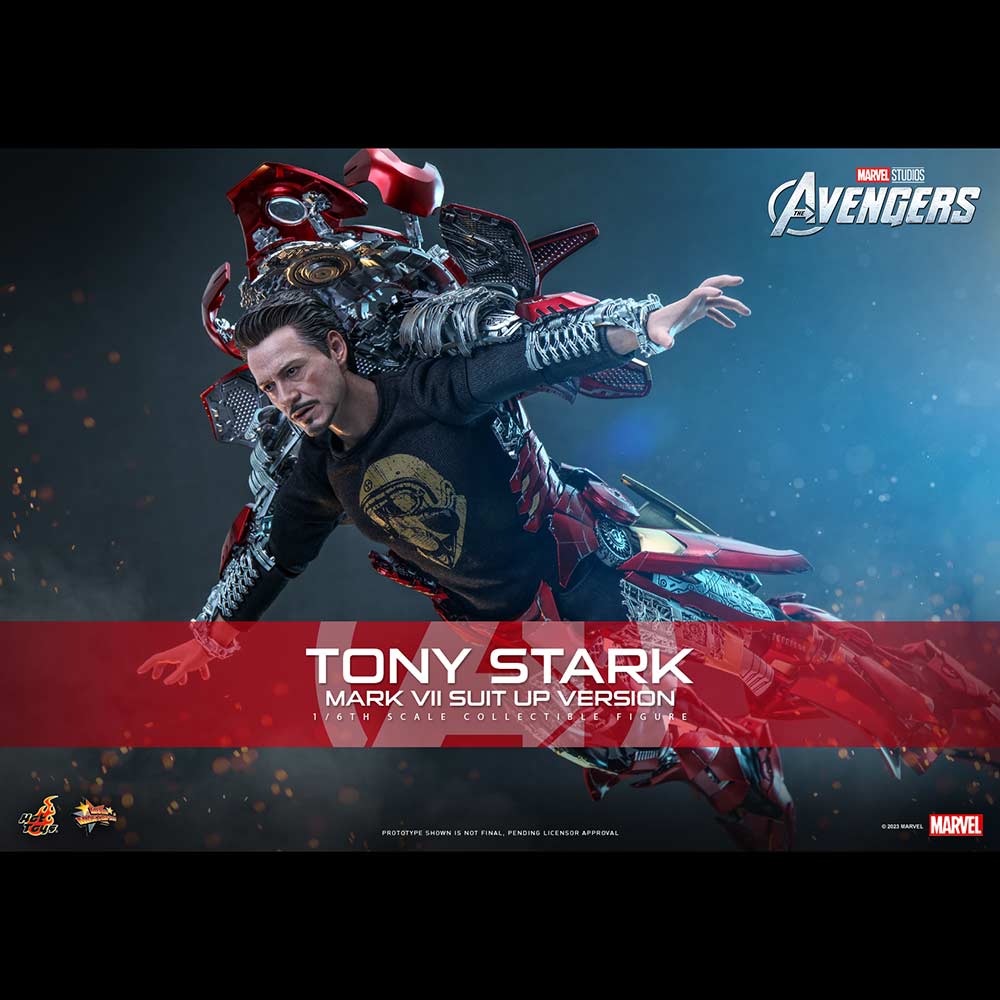 (PO) Movie Masterpiece Series MMS718 - The Avengers - Tony Stark (Mark VII Suit Up Version) Image_2