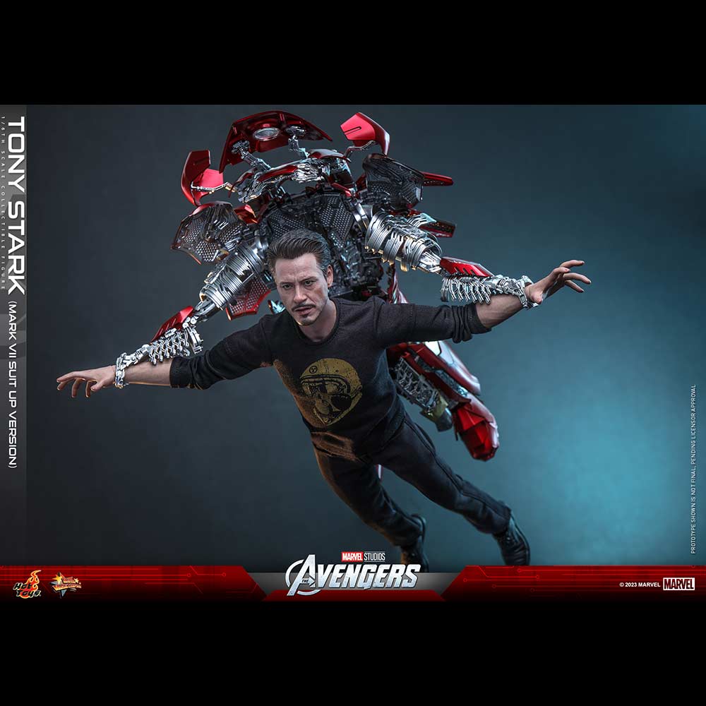 (PO) Movie Masterpiece Series MMS718 - The Avengers - Tony Stark (Mark VII Suit Up Version) Image_3