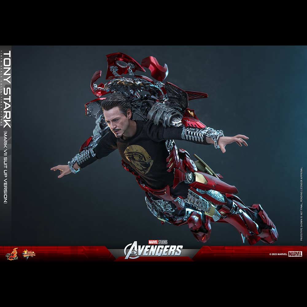 (PO) Movie Masterpiece Series MMS718 - The Avengers - Tony Stark (Mark VII Suit Up Version) Image_6