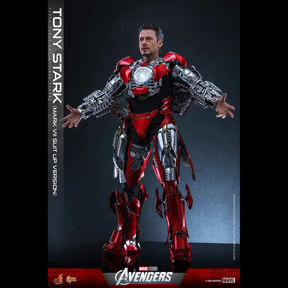 (PO) Movie Masterpiece Series MMS718 - The Avengers - Tony Stark (Mark VII Suit Up Version) Image_8