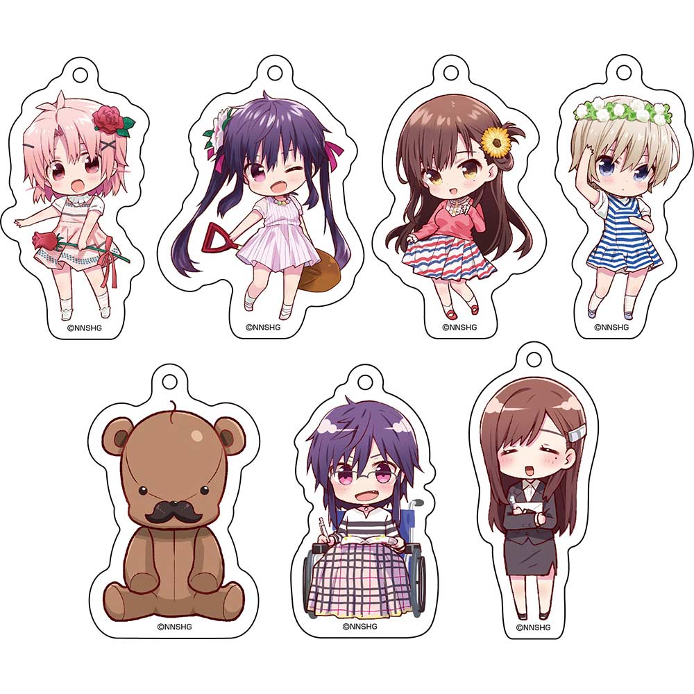 (PO) School-Live! Deformed Acrylic Key Chain Collection [BOX] Image_1