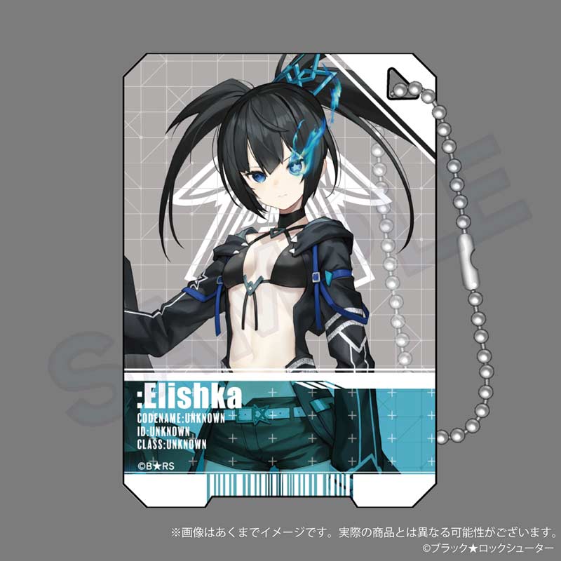 (PO) Black Rock Shooter FRAGMENT Trading Acrylic Key Chain A BOX [BOX] Image_2