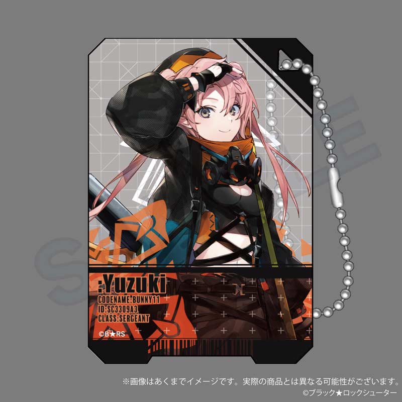 (PO) Black Rock Shooter FRAGMENT Trading Acrylic Key Chain A BOX [BOX] Image_5