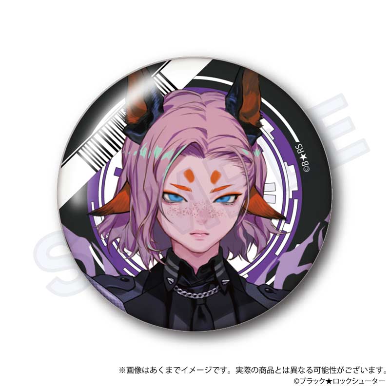 (PO) Black Rock Shooter FRAGMENT Trading Can Badge [BOX] Image_6