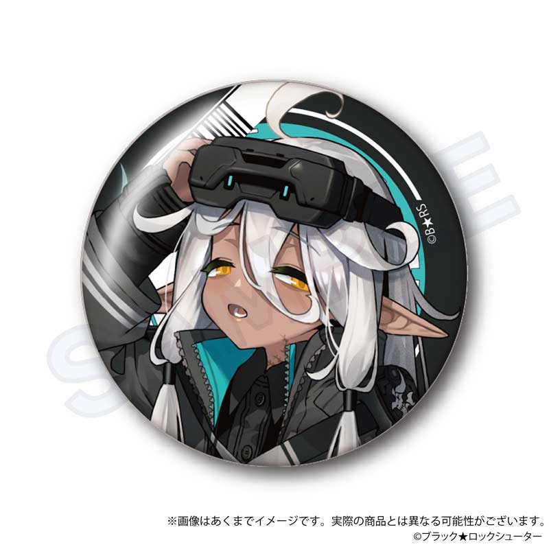 (PO) Black Rock Shooter FRAGMENT Trading Can Badge [BOX] Image_9