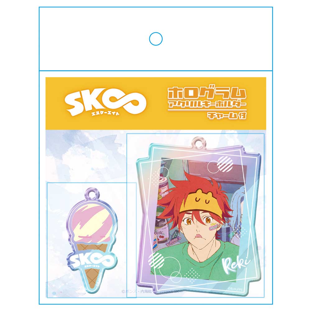 (PO) SK8 the Infinity Hologram Acrylic Key Chain A Reki Image_4