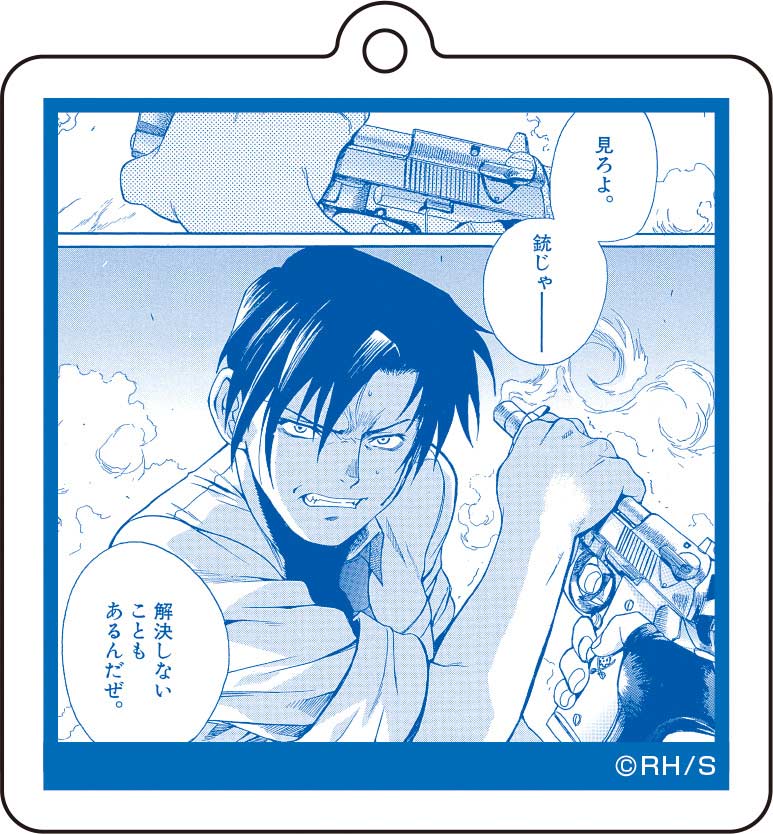 (PO) Black Lagoon Best Scenes Acrylic Key Chain Collection [BOX] Image_3