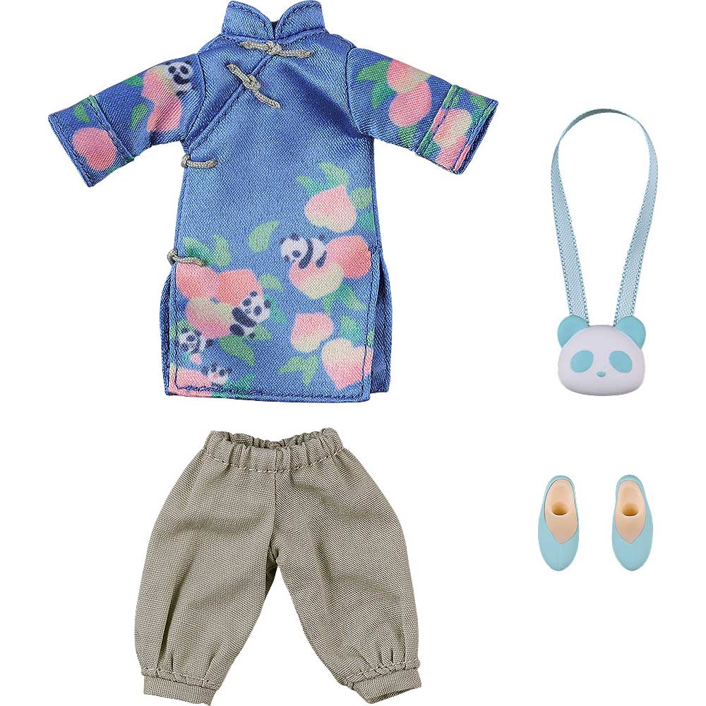 (PO) Nendoroid Doll Outfit Long Length Chinese Outfit (Panda) Image_1