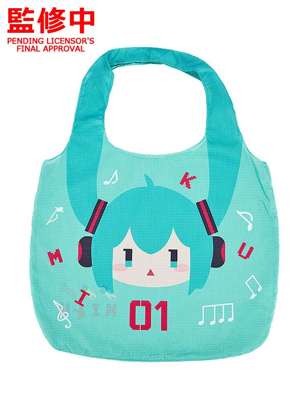 (PO) Character Vocal Series 01 Hatsune Miku Plushie Reusable Bag Image_3