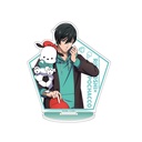 (PO) Chara Acrylic Figure Blue Lock x Sanrio Characters Itoshi Rin x Pochacco (Mini Character Illustration) Image_1