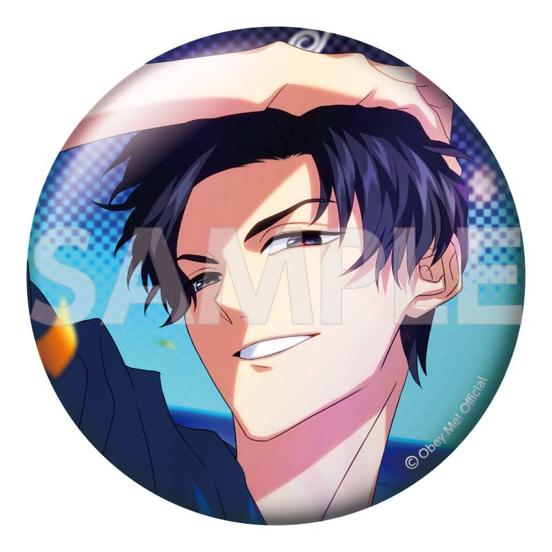 (PO) Obey Me! Nightbringer Can Badge AX2023 Ver. [BOX] Image_2