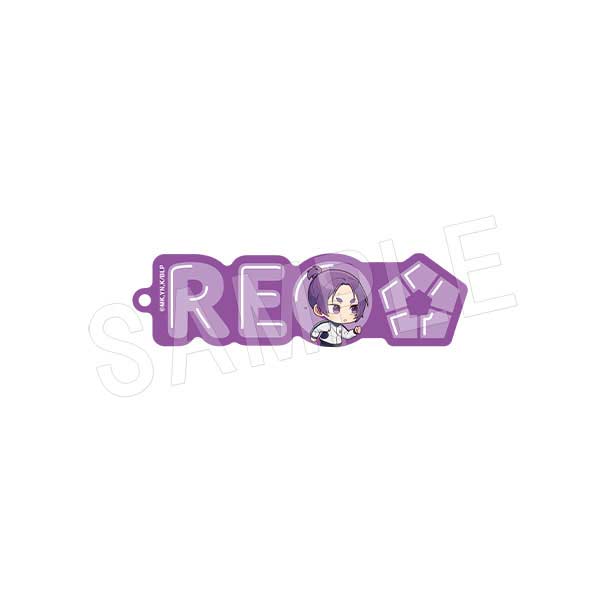 (PO) Blue Lock Name Block Key Chain Training Ver. Mikage Reo Image_1
